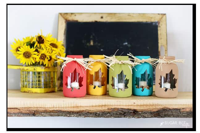 5. FALL MASON JAR CRAFT 5. FALL MASON JAR CRAFT