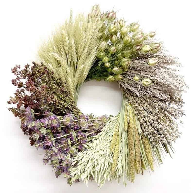 10. Avena Oats Mixed Herbs Wreath 10. Avena Oats Mixed Herbs Wreath