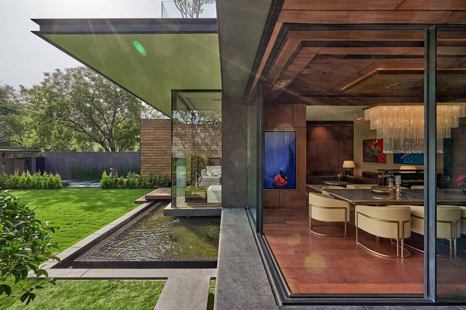 Corner House by DADA Partners in New Delhi, India