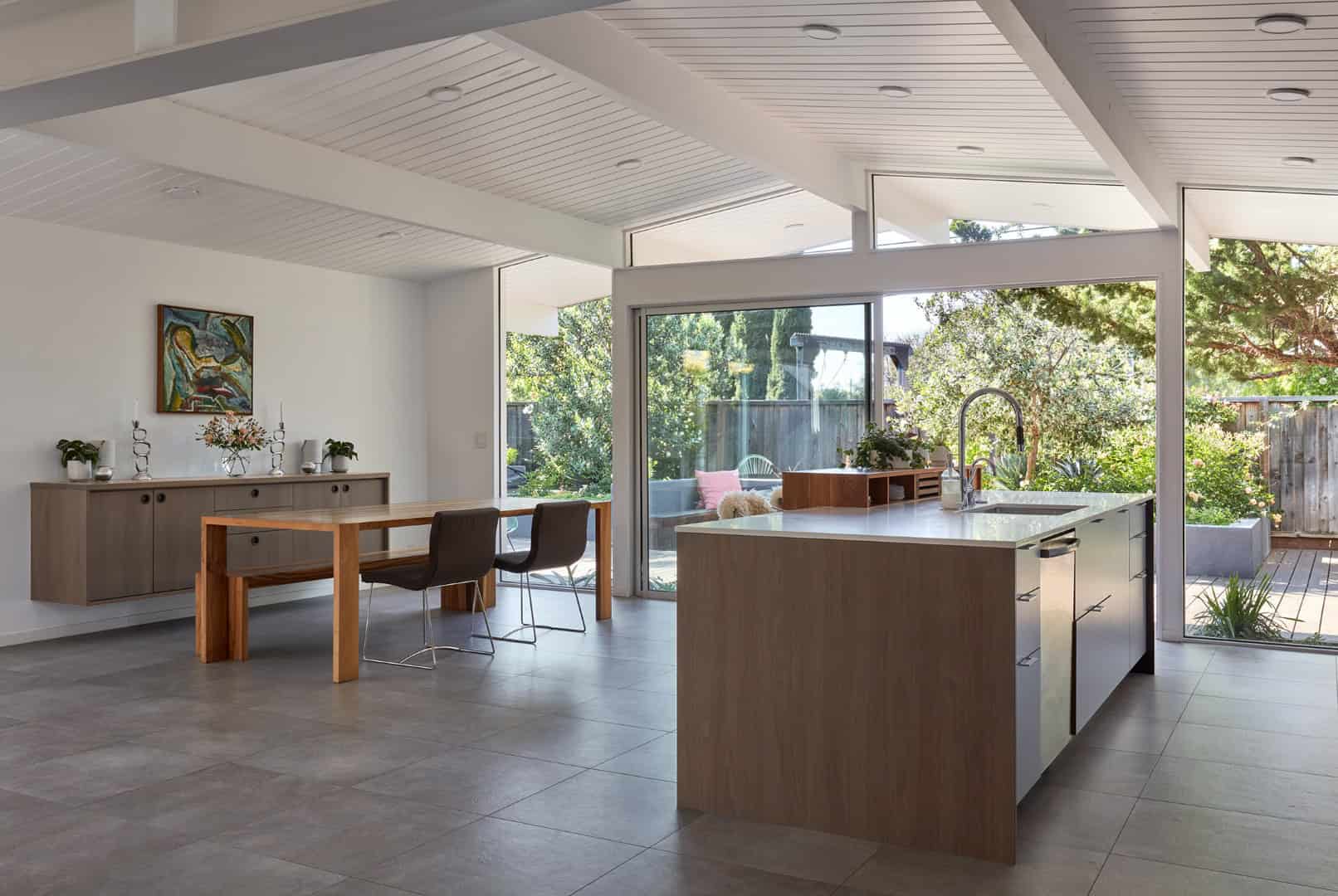 Eichler Great Room by Klopf Architecture: A Modern Mid-Century Renovation in Sunnyvale Eichler Great Room by Klopf Architecture: A Modern Mid-Century Renovation in Sunnyvale