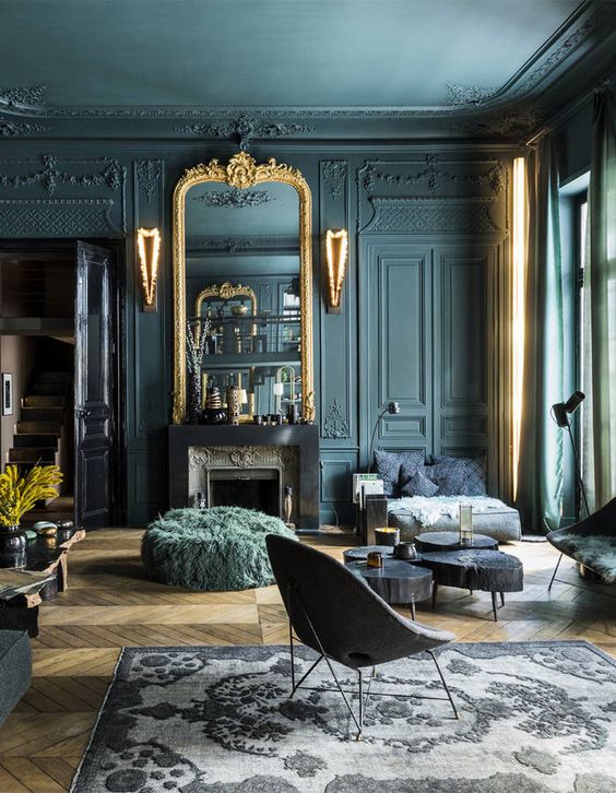 Dark Colors in Decoration - Tips and Ideas