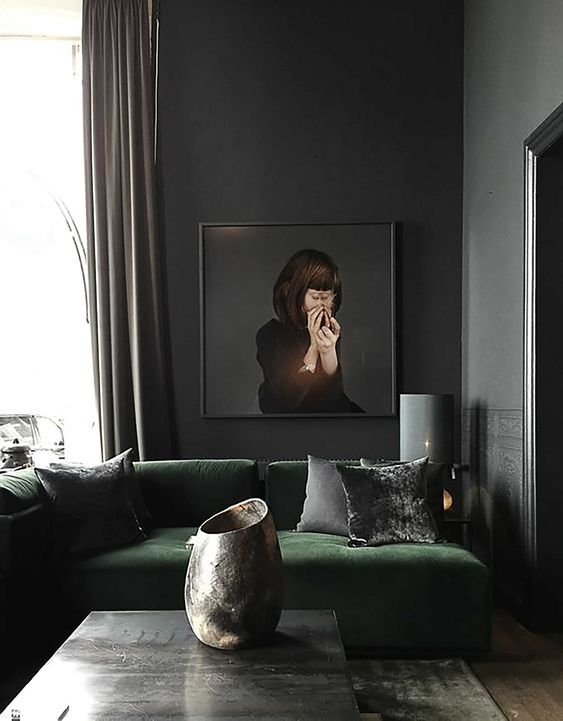 Dark Colors in Decoration - Tips and Ideas