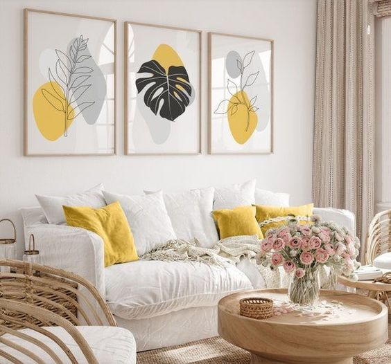 Yellow Aesthetics for a Stylish Living Room Transformation!