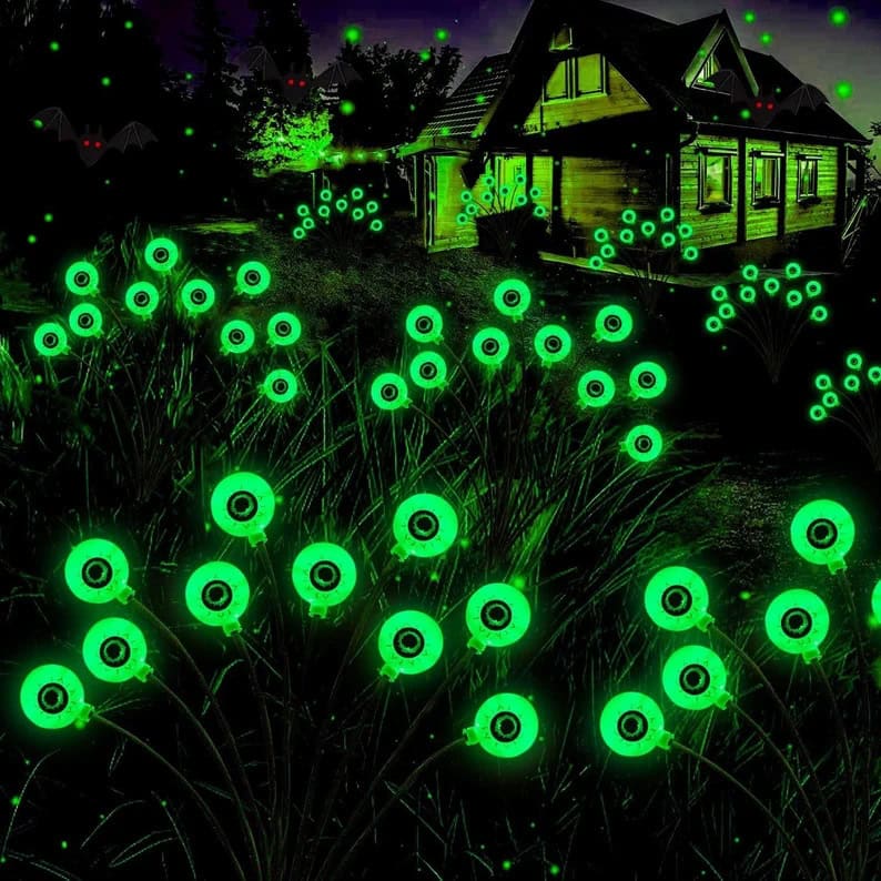 4. Halloween Eyeball String Solar Lights 4. Halloween Eyeball String Solar Lights