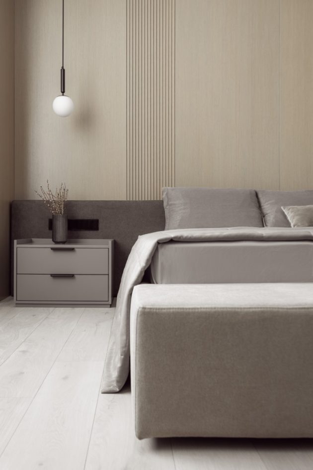 Apartment in Astana with a light Asian flair by Kvadrat Architects