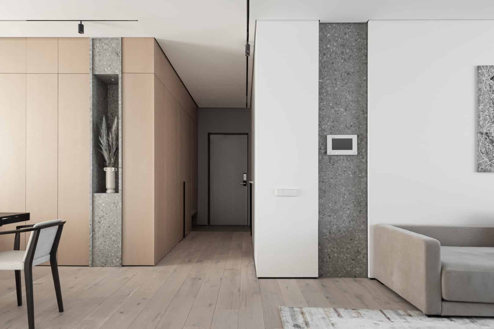 Apartment in Astana with a light Asian flair by Kvadrat Architects Apartment in Astana with a light Asian flair by Kvadrat Architects