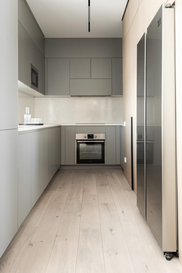 Apartment in Astana with a light Asian flair by Kvadrat Architects