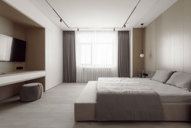 Apartment in Astana with a light Asian flair by Kvadrat Architects