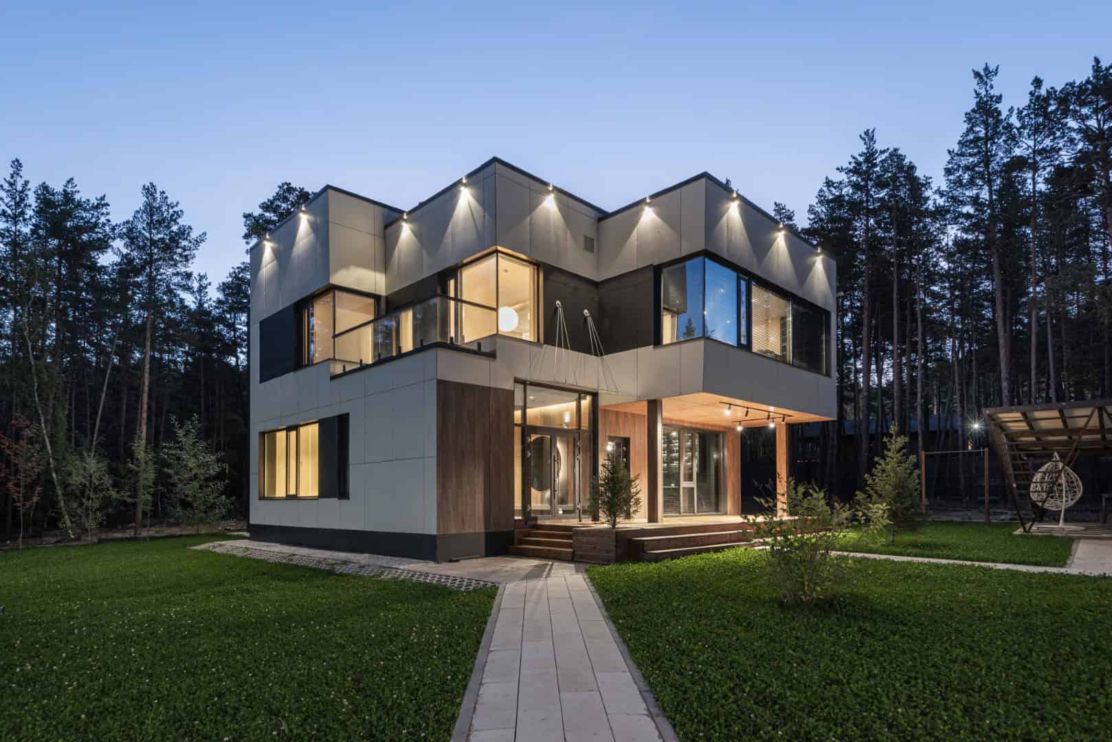 House Among Pines by Kvadrat Architects: A Forest Retreat in Borovoe House Among Pines by Kvadrat Architects: A Forest Retreat in Borovoe