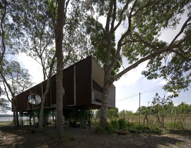 Tree House by the Lake by H2 in Vietnam