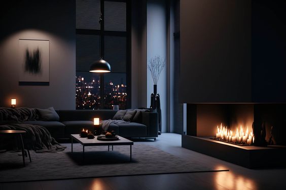 The Ultimate Cozy Living Room Fireplace Trend of 2024