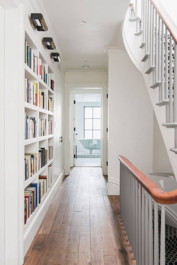 Hallway Bookcases Redefining Home Decor