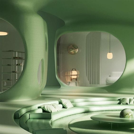 Bringing Tomorrow’s Style into Today’s Homes with Retro Futurism Interior Design