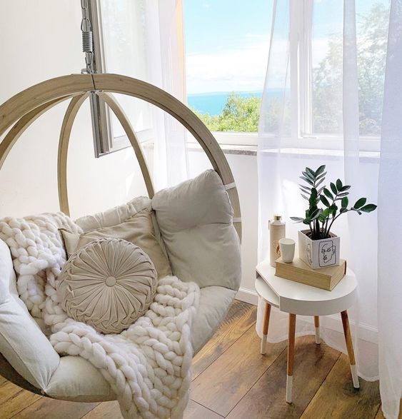 How a Living Room Tire Swing Redefines Cozy