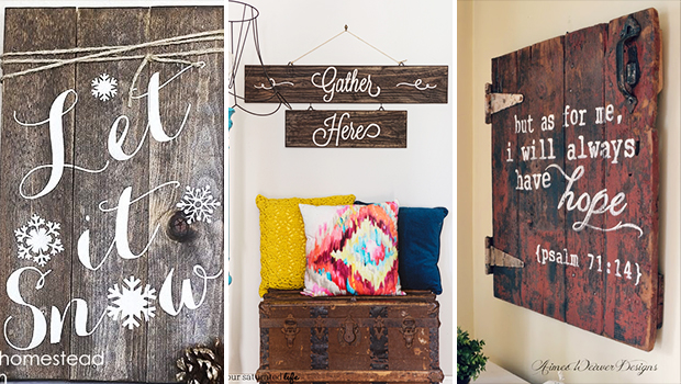 15 Charming DIY Rustic Wood Sign Designs to Add Vintage Flair