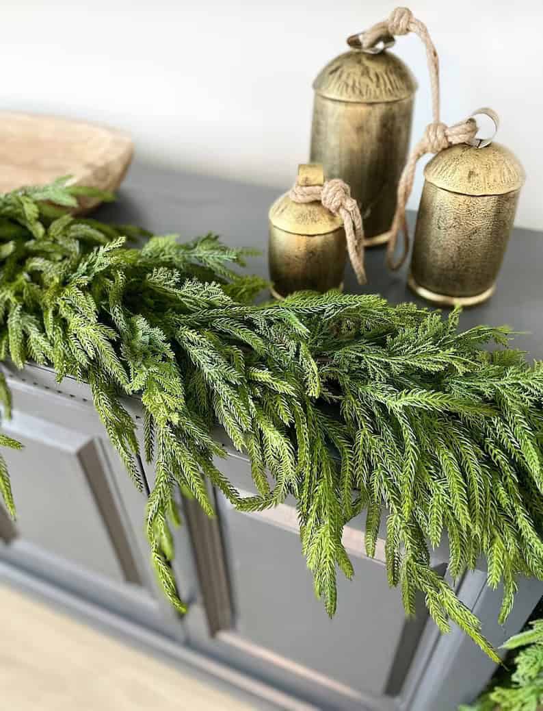 4. Natural Touch Norfolk Pine Garland 4. Natural Touch Norfolk Pine Garland