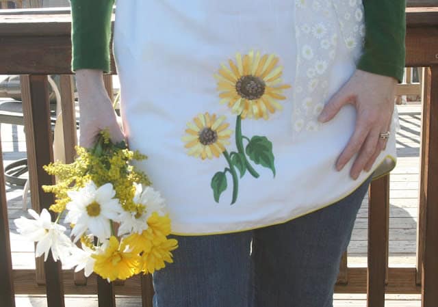 3. Apron From Old Curtains 3. Apron From Old Curtains