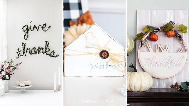 15 DIY Thanksgiving Ornaments for a Handmade Holiday
