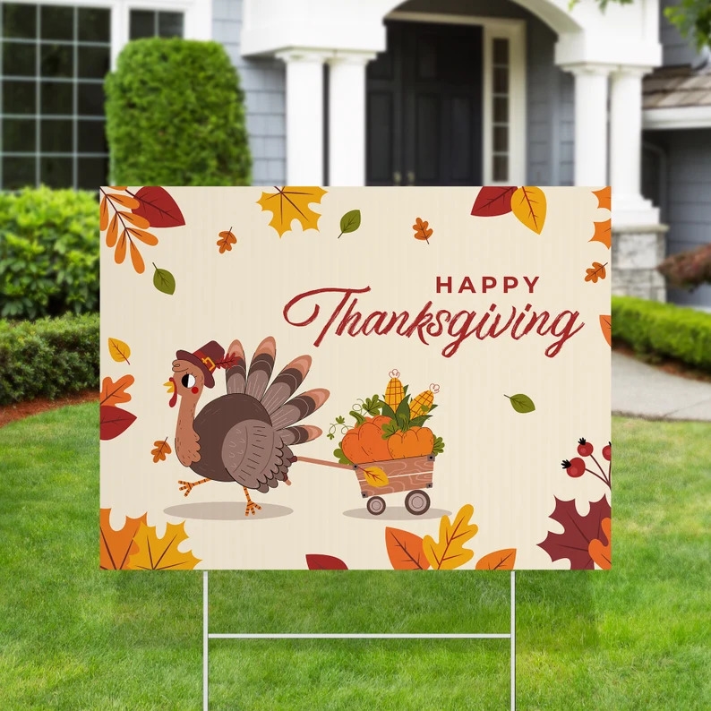 15 Outdoor Thanksgiving Decorations for Festive Curb Appeal