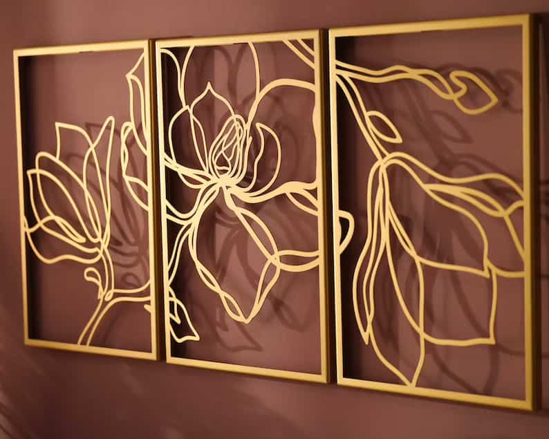 6. Large Gold Wall Art 6. Large Gold Wall Art
