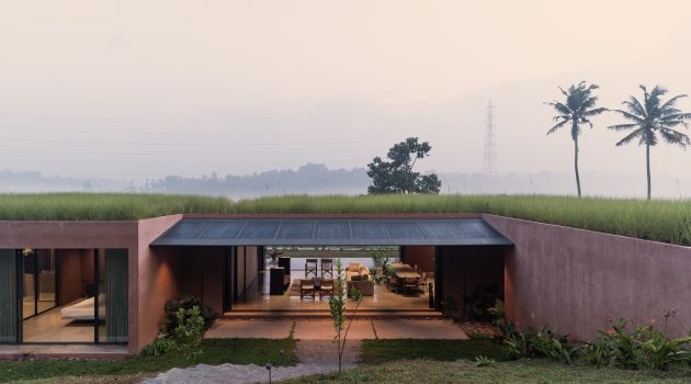 Alarine Earth Home by Zarine Jamshedji Architects in Kochi, India
