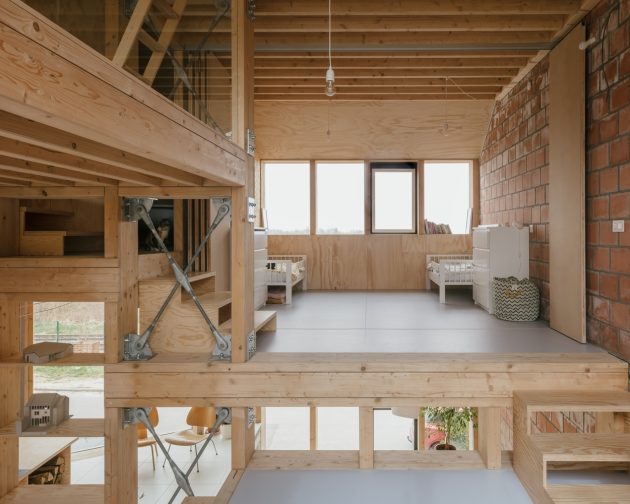 BTR House by DeDal architects in Brussels, Belgium