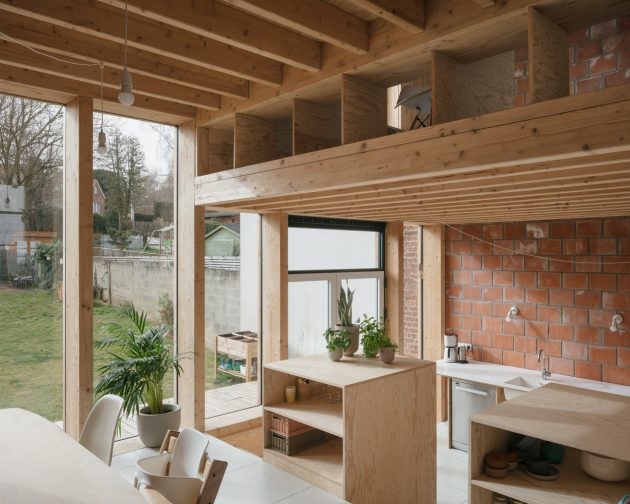 BTR House by DeDal architects in Brussels, Belgium