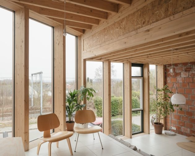 BTR House by DeDal architects in Brussels, Belgium