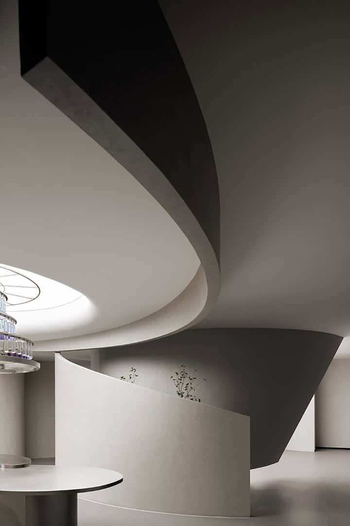 Kabel Chinese Headquarters by Topway Space Design: A Poetic Brand Universe of Color and Technology Kabel Chinese Headquarters by Topway Space Design: A Poetic Brand Universe of Color and Technology