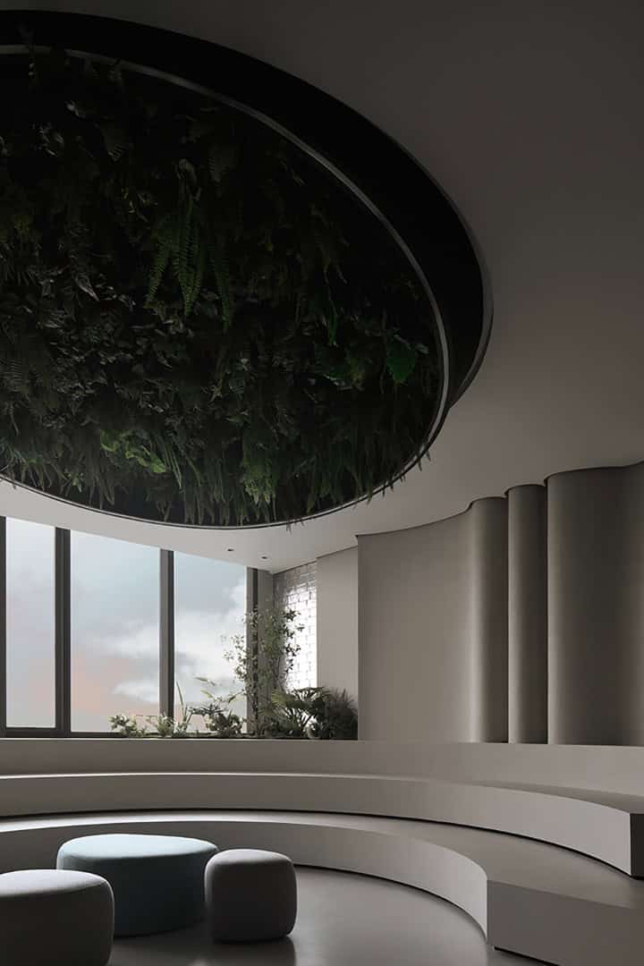 Kabel Chinese Headquarters by Topway Space Design: A Poetic Brand Universe of Color and Technology Kabel Chinese Headquarters by Topway Space Design: A Poetic Brand Universe of Color and Technology