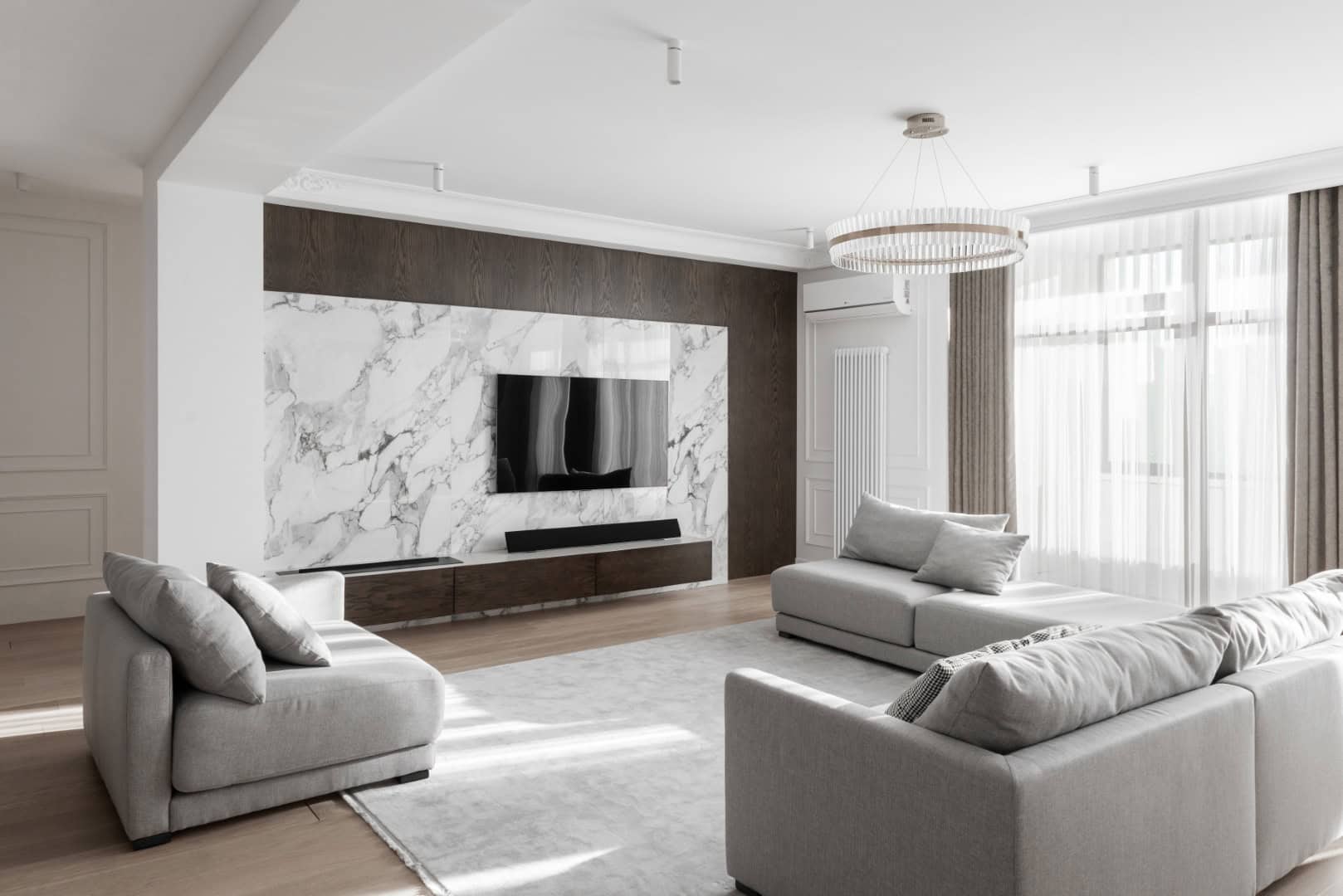Neoclassical Apartment in Astana by Kvadrat Architects: A Philosophy of Moderation Neoclassical Apartment in Astana by Kvadrat Architects: A Philosophy of Moderation