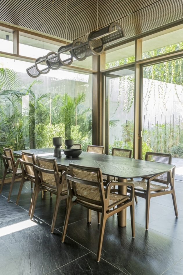 The Courtyard House by MODO Designs in Rancharda, India