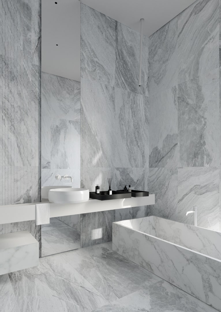 Two-Level Penthouse by Kvadrat Architects: Panoramic Living at Akbulak Riviera, Astana