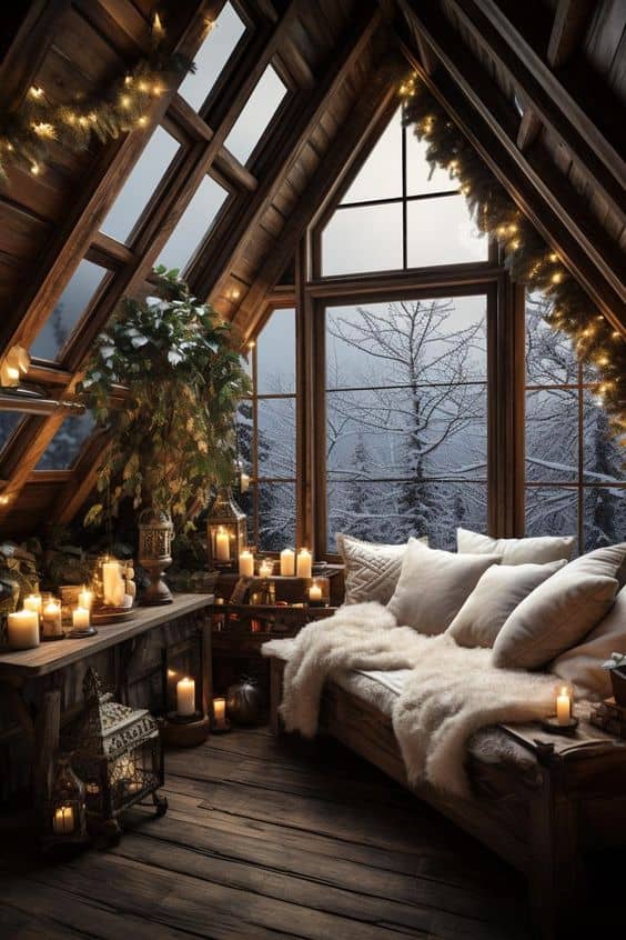 Snuggle Up in These Winter-Ready Rustic Living Rooms
