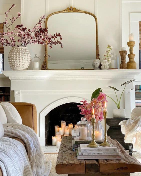 Creative Ways to Decorate the Space Above Your Fireplace