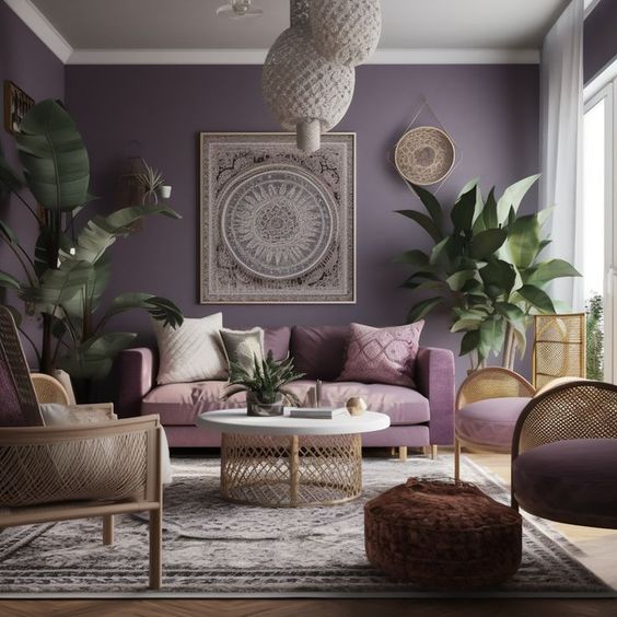 Weave Lavender Tones into Your Home's Aesthetic to Create Relaxing Oasis