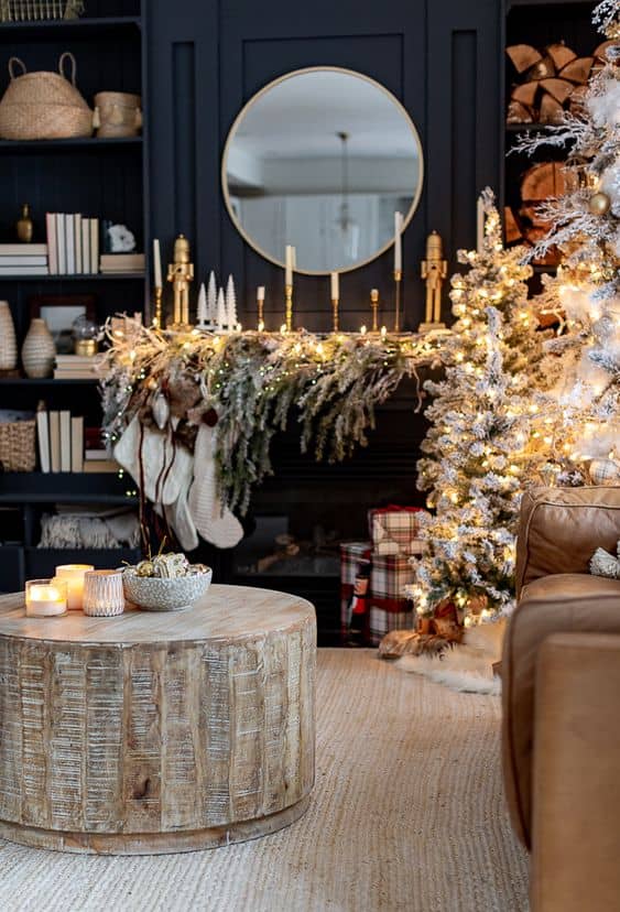 Sparkling Christmas Mantel Inspirations for 2023