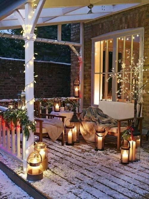 How to Cozy Up Your Traditional Porch for Winter