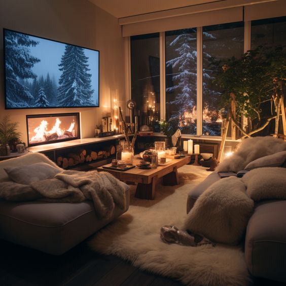 Winter-Ready Living Room Decor for Maximum Comfort