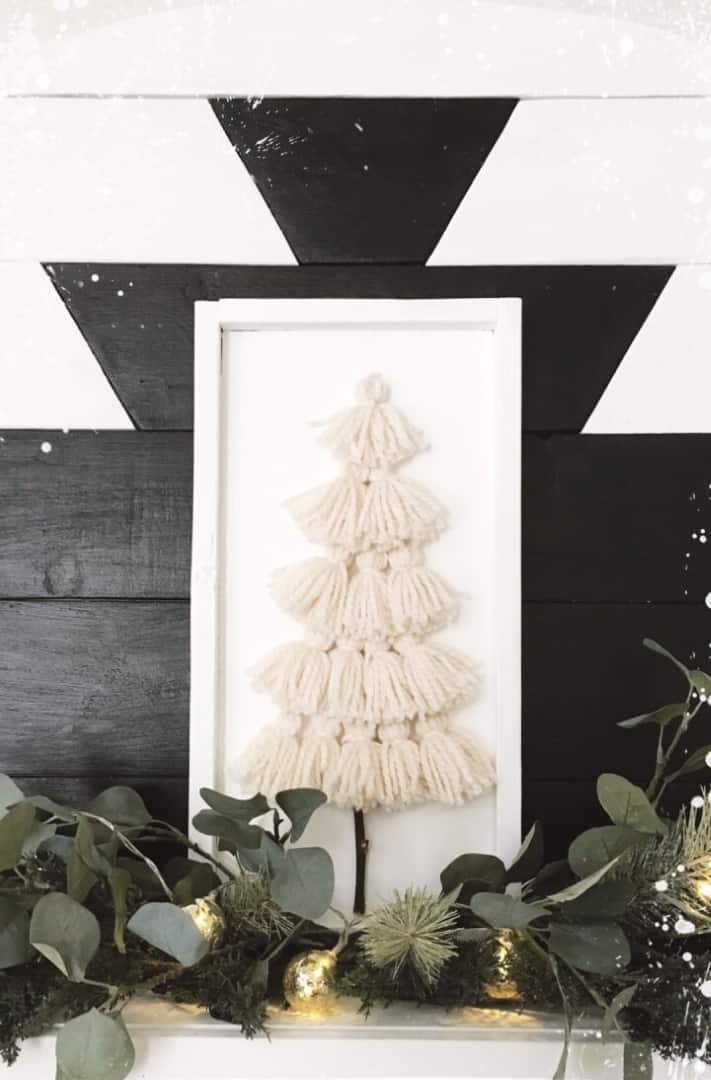 7. Sweet DIY Yarn Tassel Tree 7. Sweet DIY Yarn Tassel Tree