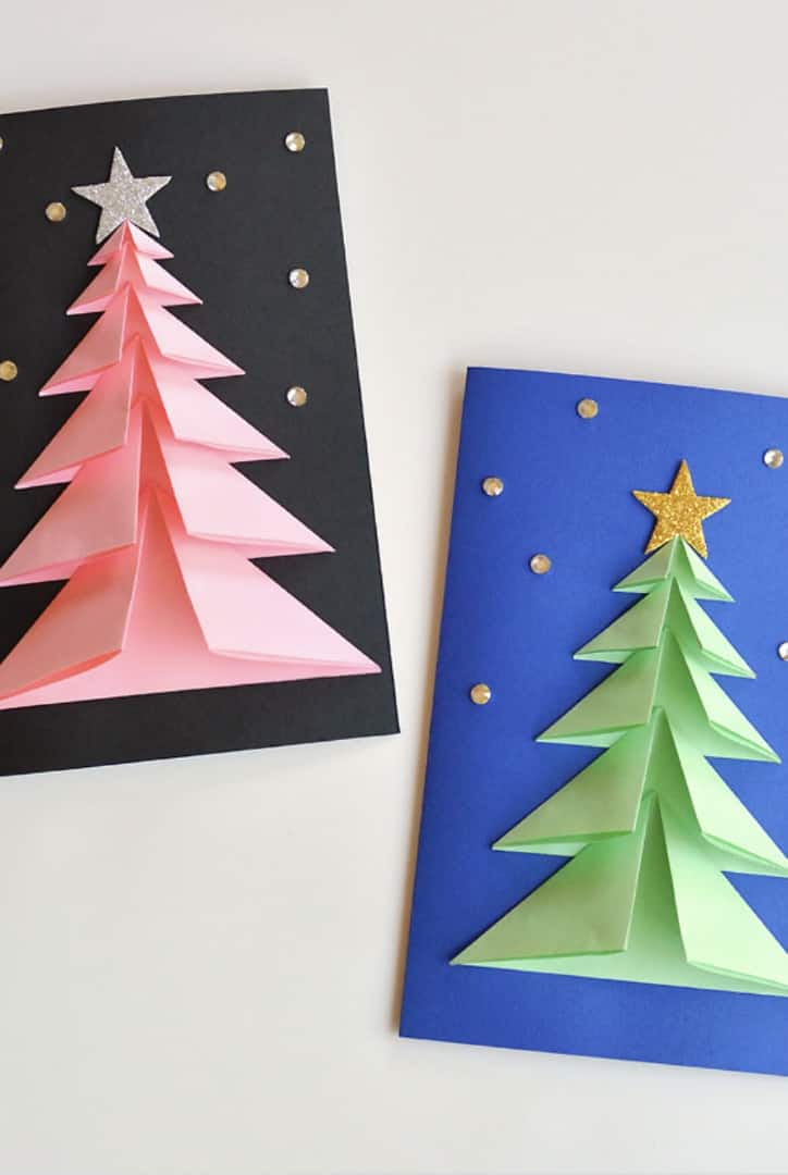15 modelos criativos de cartões de Natal DIY para um toque pessoal