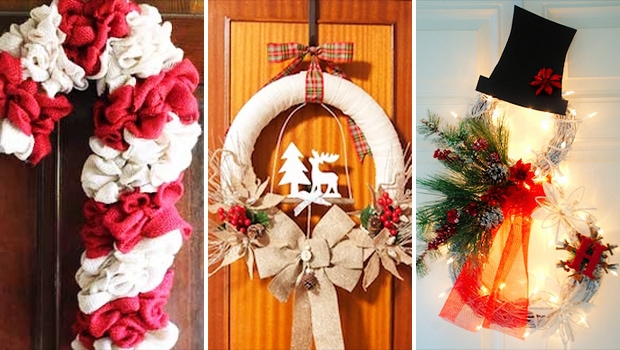 15 DIY Christmas Wreath Designs to Add a Pop of Color to Your Décor