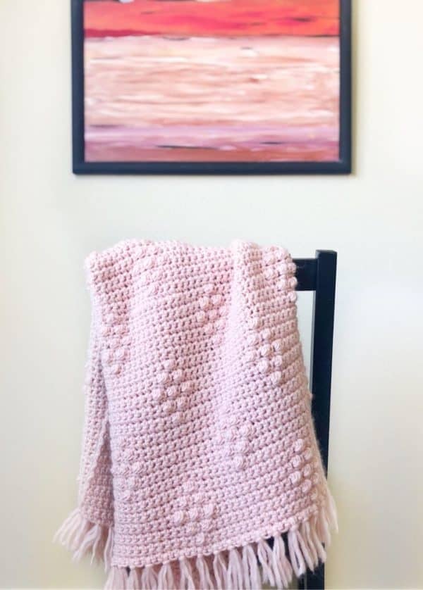 11. Crochet Diamond Berry Stitch Blanket 11. Crochet Diamond Berry Stitch Blanket
