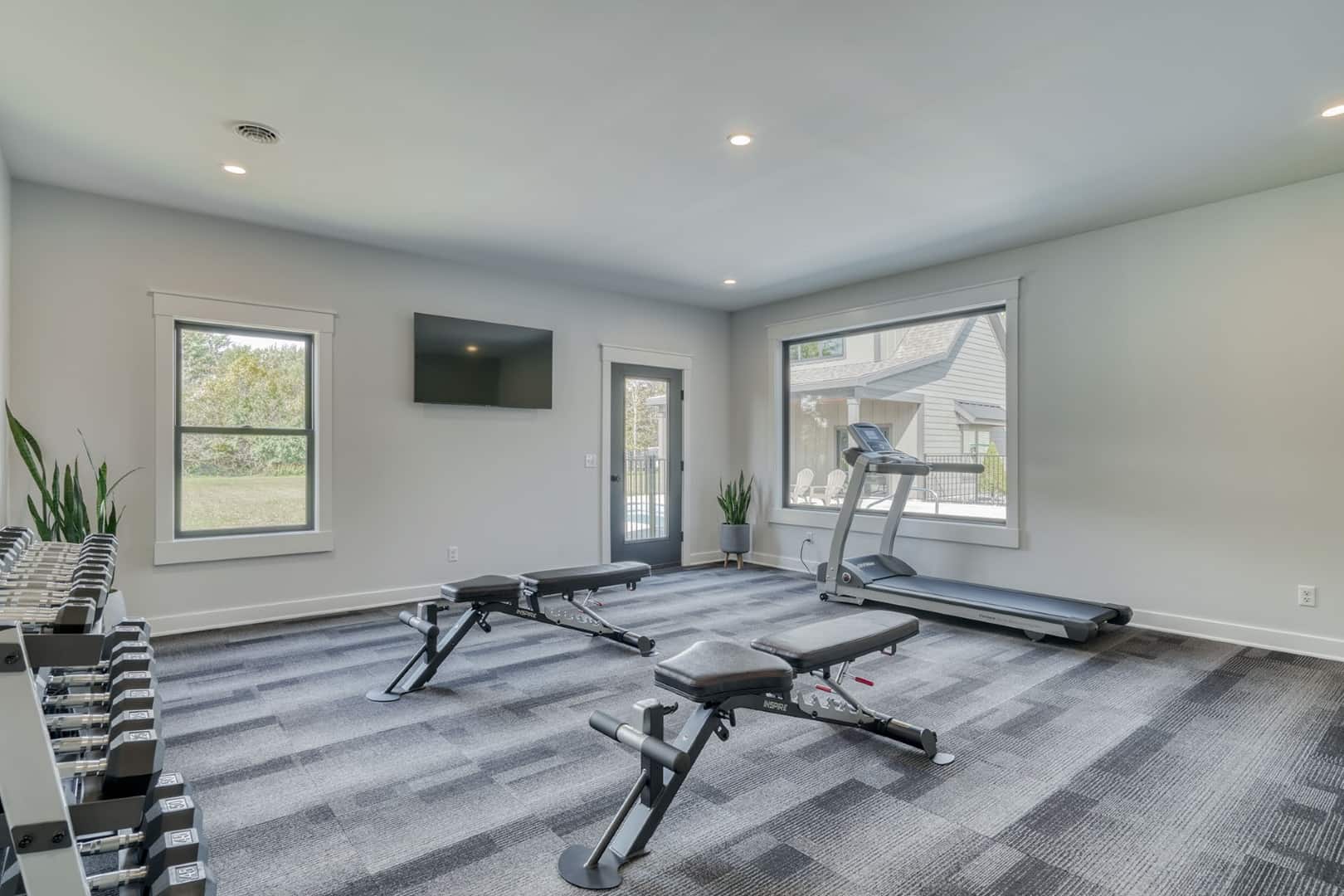 10. Modern Home Gym, New York 10. Modern Home Gym, New York