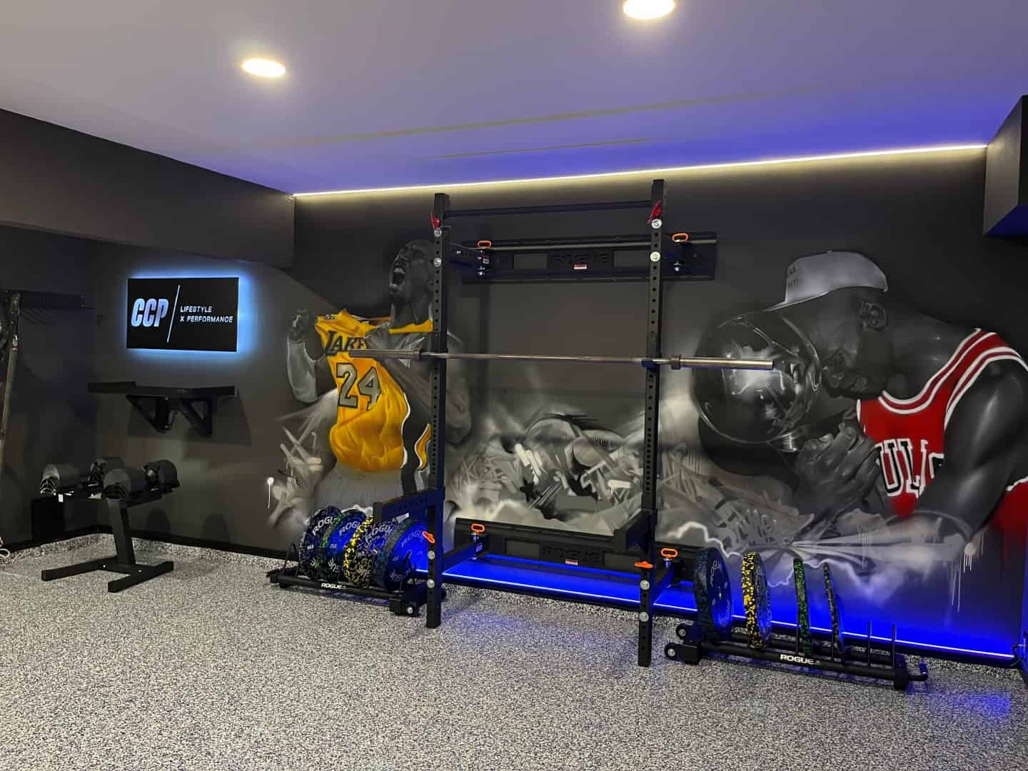 15. Modern Home Gym, Orange County 15. Modern Home Gym, Orange County