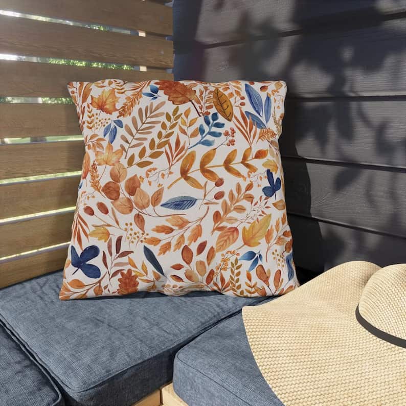 10. Fall Outdoor Pillows 10. Fall Outdoor Pillows