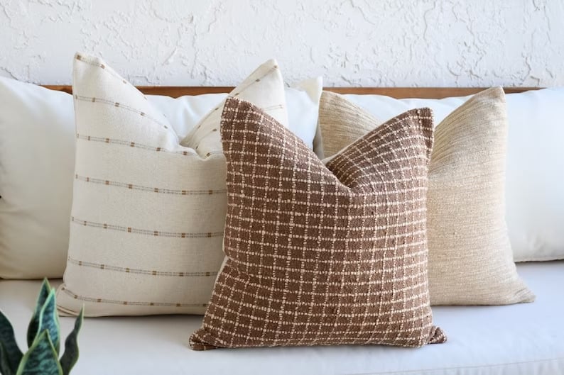 2. Brown Boho Throw Pillows 2. Brown Boho Throw Pillows