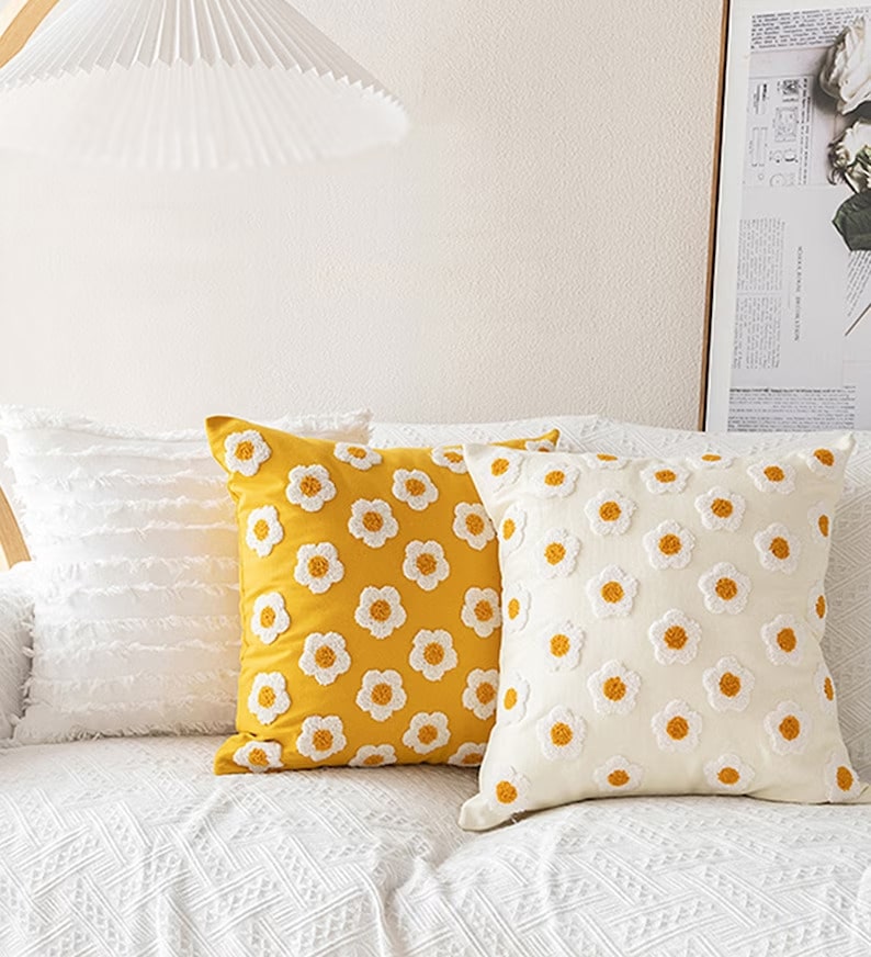 8. Flower pillow Case 8. Flower pillow Case