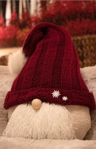 1. Santa Gnome Pillow 1. Santa Gnome Pillow