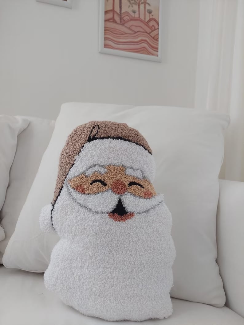 10. Santa Shaped Pillow 10. Santa Shaped Pillow